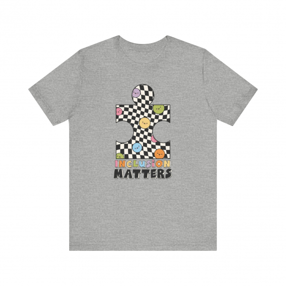 Inclusion Matters Puzzle Teacher T-shirt