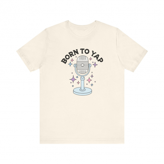 Born To Yap Funny Teacher T-shirt