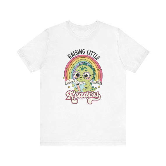 Raising Little Readers Teacher T-shirt
