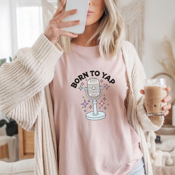 Born To Yap Funny Teacher T-shirt