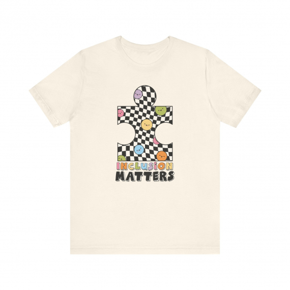 Inclusion Matters Puzzle Teacher T-shirt