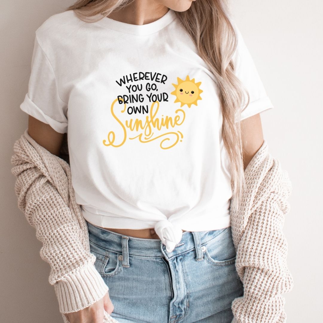 Bring Your Own Sunshine Teacher T-shirt
