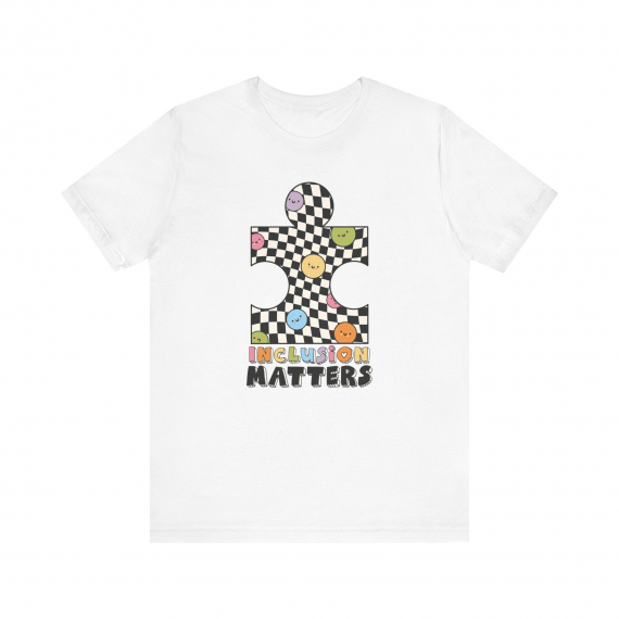 Inclusion Matters Puzzle Teacher T-shirt