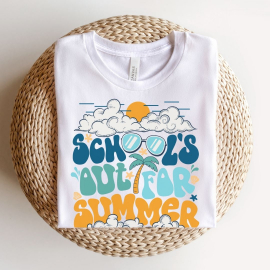 School's Out For Summer Retro Teacher T-shirt
