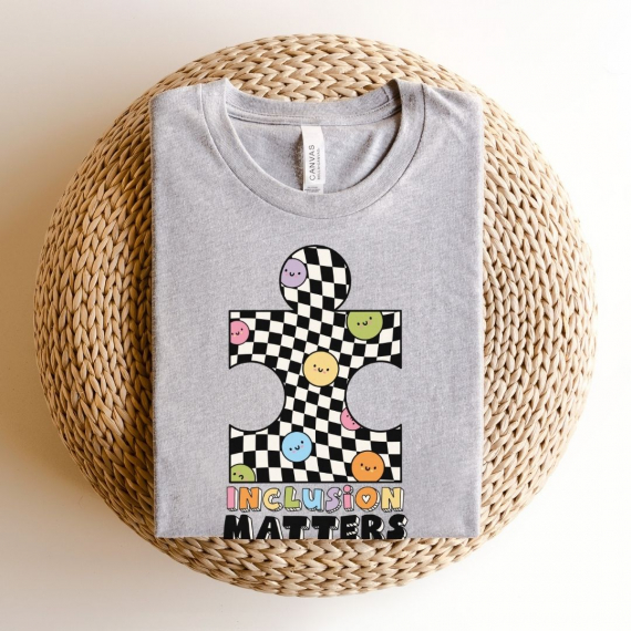 Inclusion Matters Puzzle Teacher T-shirt