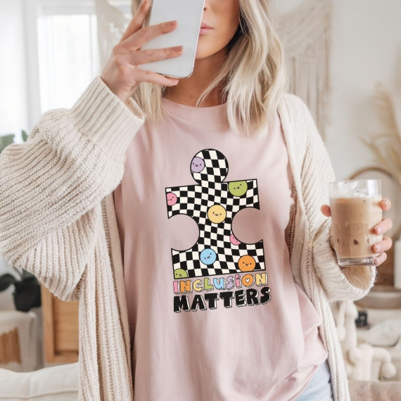 Inclusion Matters Puzzle Teacher T-shirt